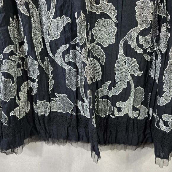 Nygard Black and White A-Line Skirt - Picture 6 of 10